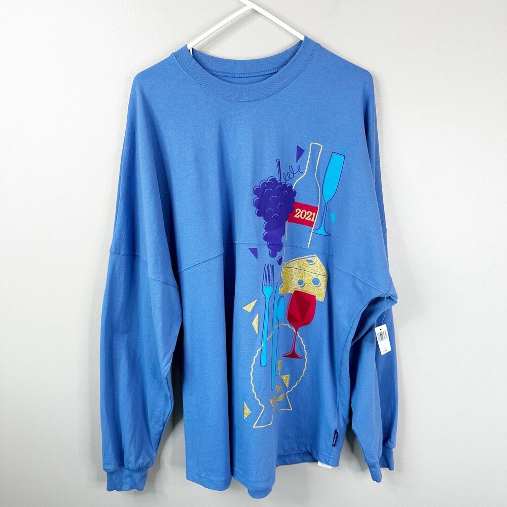 NEW Disney Spirit Jersey XL 2021 Epcot International Food & Wine Festival Shirt
